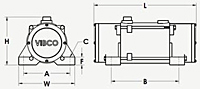 PX Electric Rotary Explosion Proof Vibrator Diagram 1