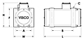 2P Series Electric Rotary Heavy Duty Vibrator Diagram