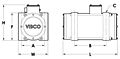 6P Electric Rotary Heavy Duty Vibrator Diagram