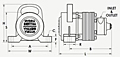 HF Series Hydraulic Rotary Turbine Vibrator Diagram 2