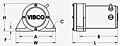 US-100 Electric Rotary High Frequency Vibrator Diagram